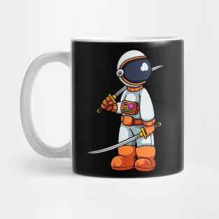 Astronaut Samurai Mug